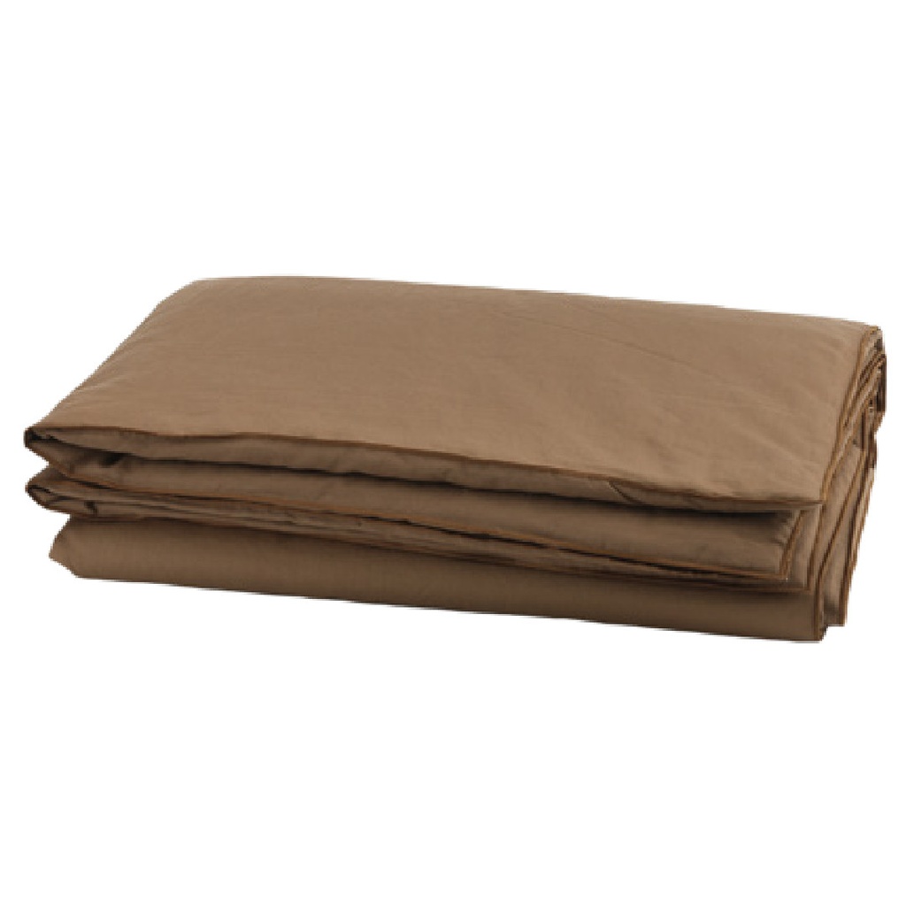 Couette Cocoon Vice Versa Satin Mimi - havane