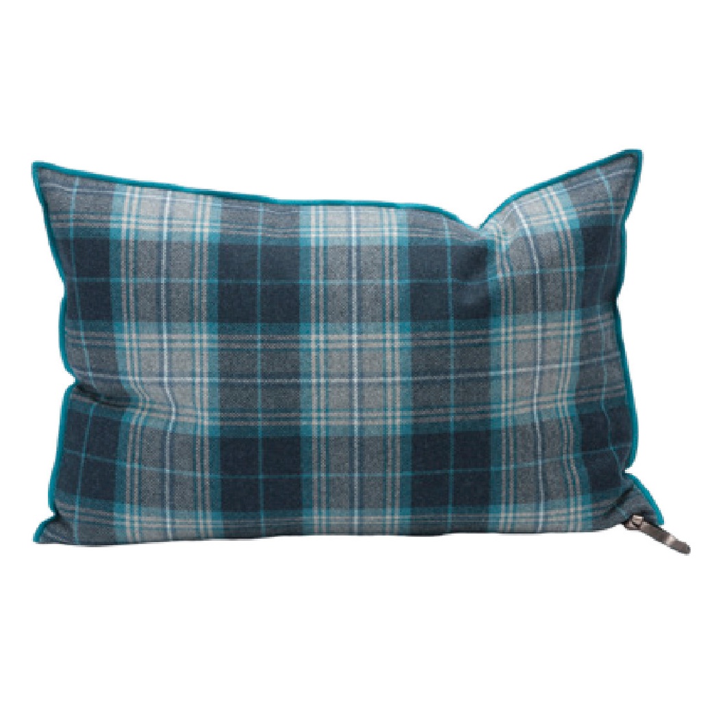 Coussin Vice Versa Drap de Laine Highlander - skye