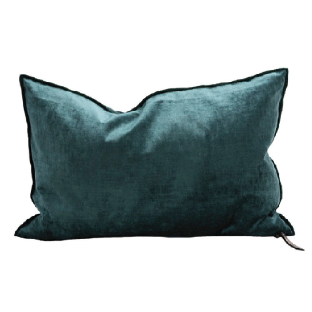 Coussin Vice Versa Velours Royal - monte carlo