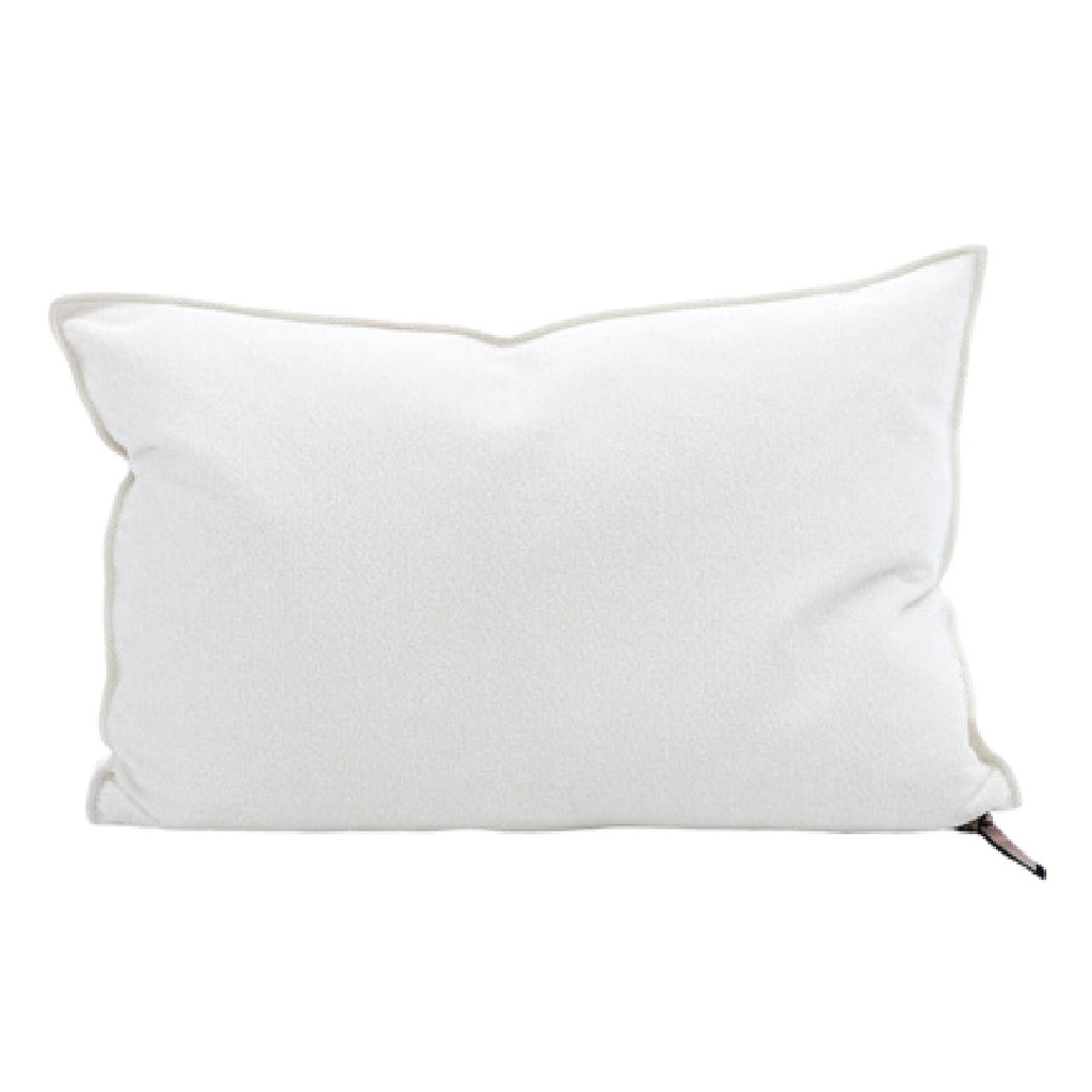 Coussin Vice Versa Chenille Dimore - off white