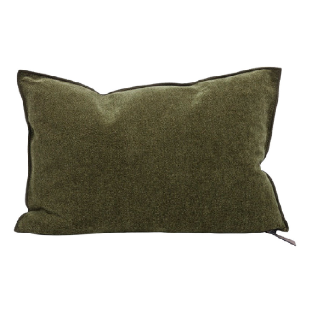 Coussin Vice Versa Chenille Dimore - sous-bois