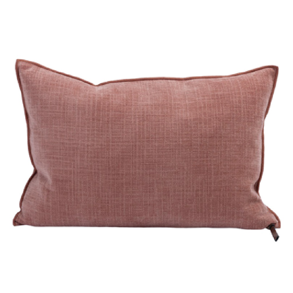Coussin Vice Versa Chenille Como - pétale (65 x 65 cm)