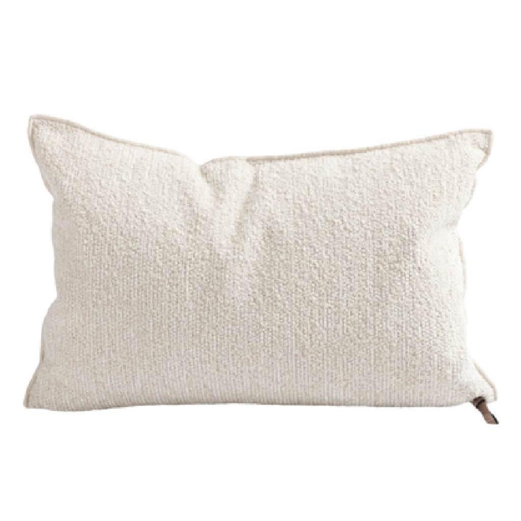Coussin Vice Versa Bouclette Panettone - off white (65 x 65 cm)