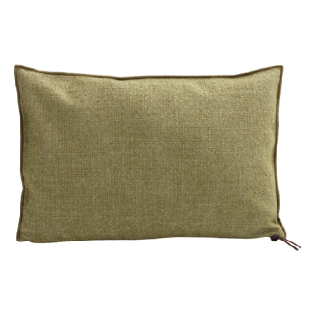 Coussin Vice Versa Toile In & Outdoor Cabana - amande
