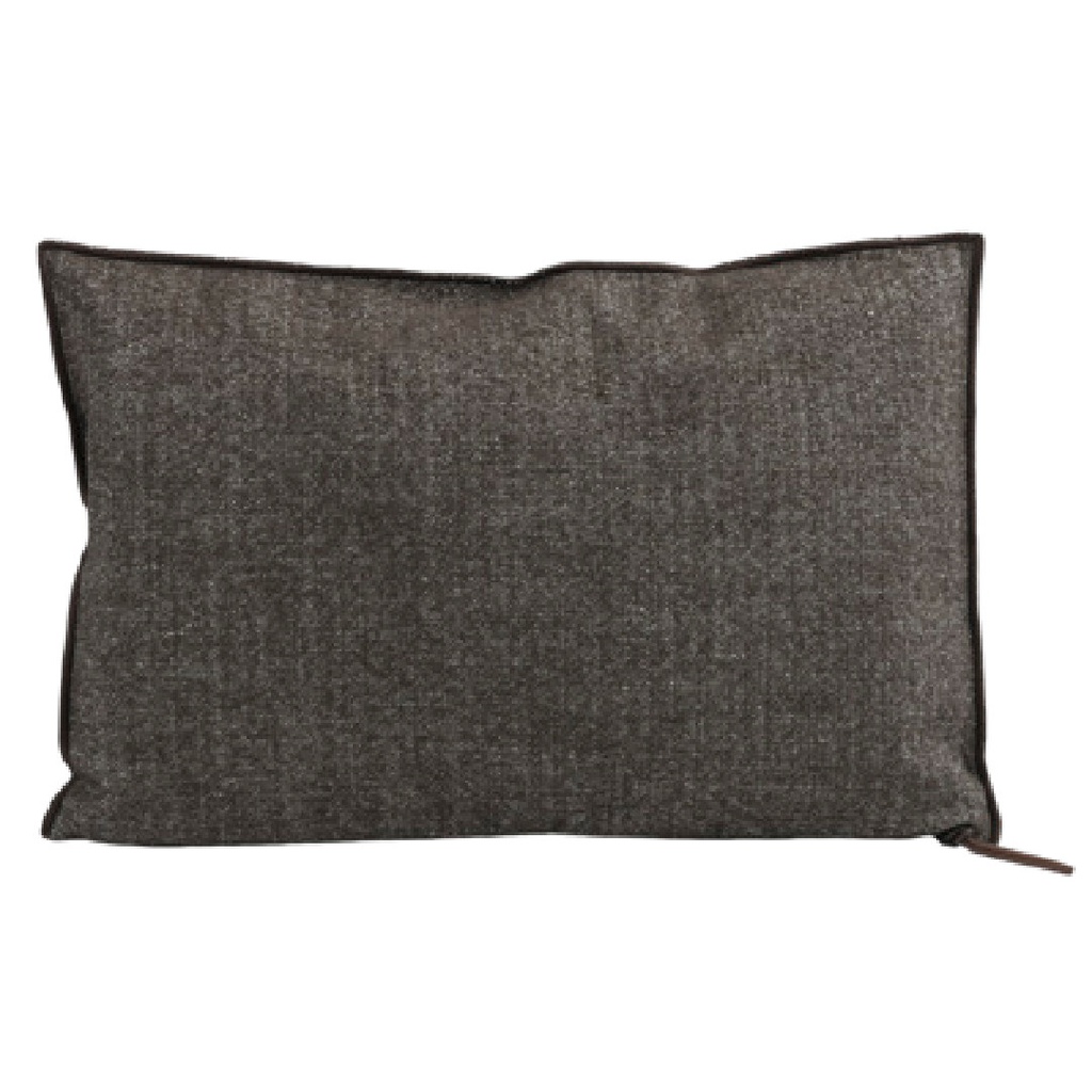 Coussin Vice Versa Toile In & Outdoor Cabana - moka