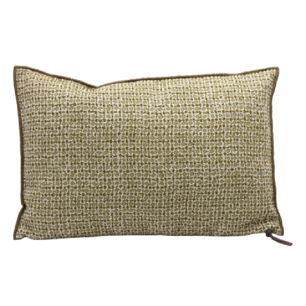 Coussin Vice Versa Jacquard Bistrot In & Outdoor - bronze