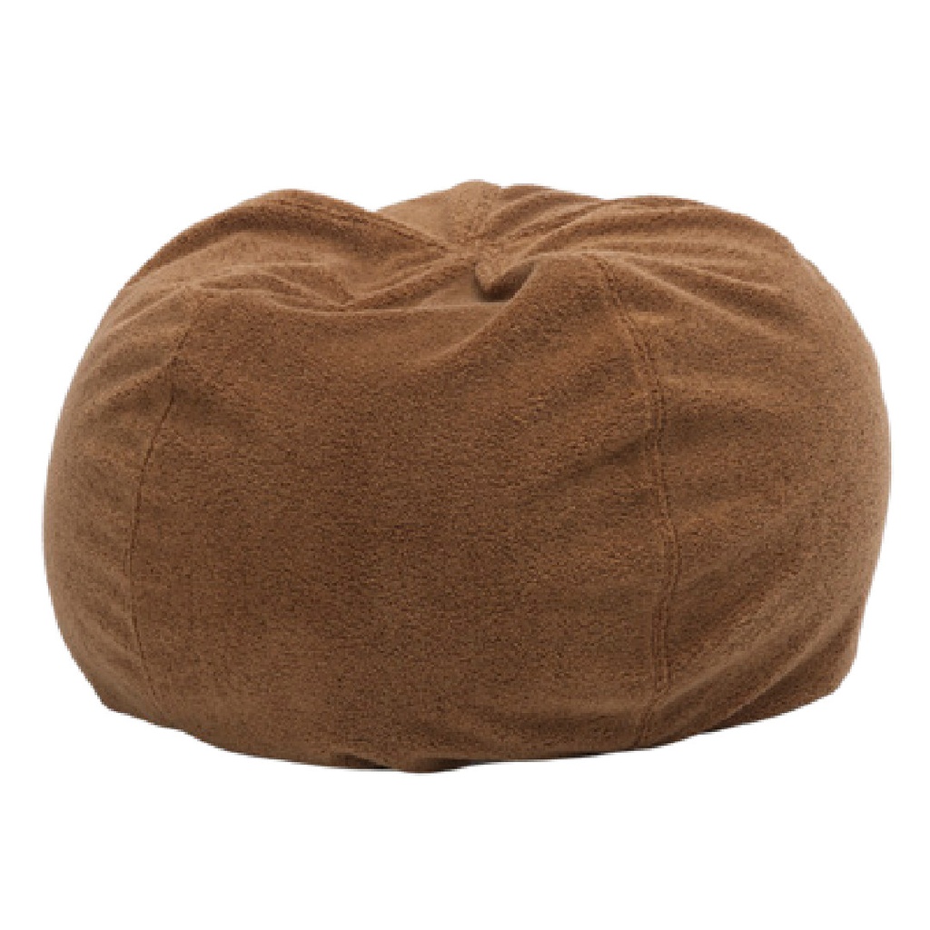 Pouf Bulle Bouclette Teddy - havane
