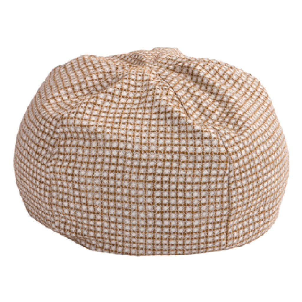 Pouf Bulle Jacquard Bistrot In & Outdoor - ambre (40 x 60 cm)
