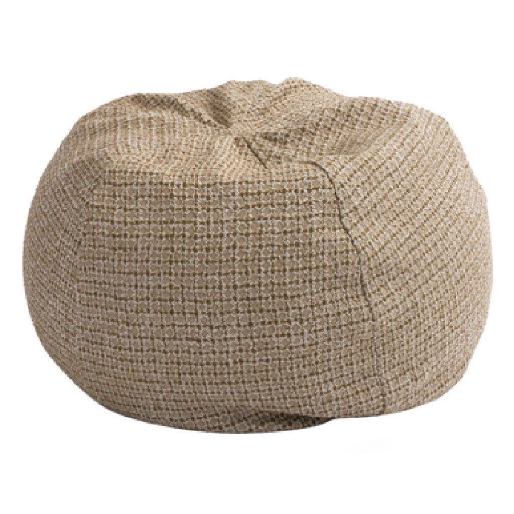 Pouf Bulle Jacquard Bistrot In & Outdoor - cappucino (40 x 60 cm)