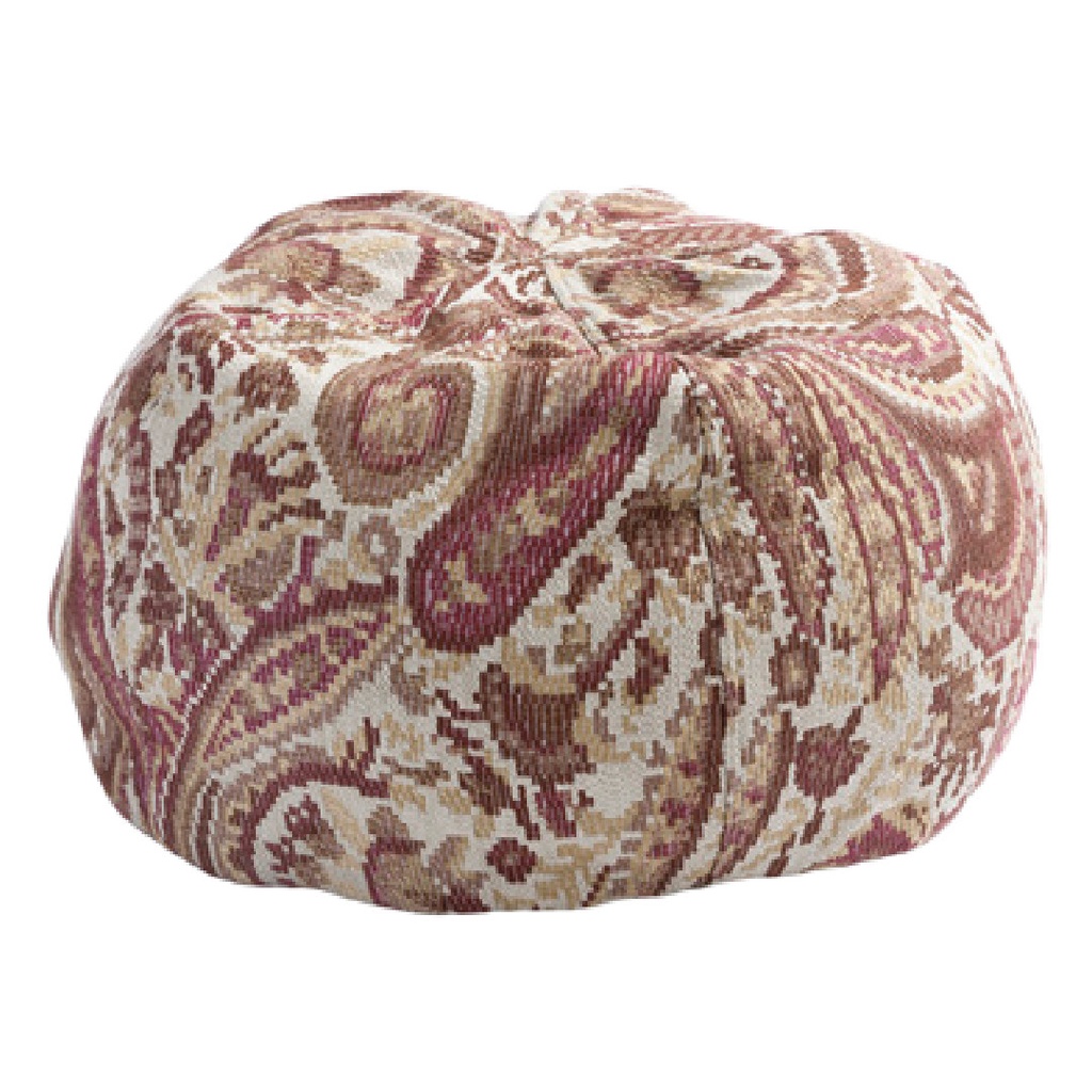 Pouf Bulle Jacquard Paisley In & Outdoor - bloomsbury (40 x 60 cm)