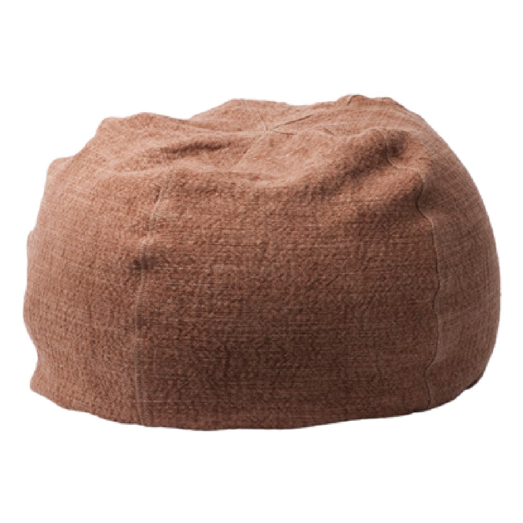 Pouf Bulle Toile Nomade - argile (40 x 60 cm)