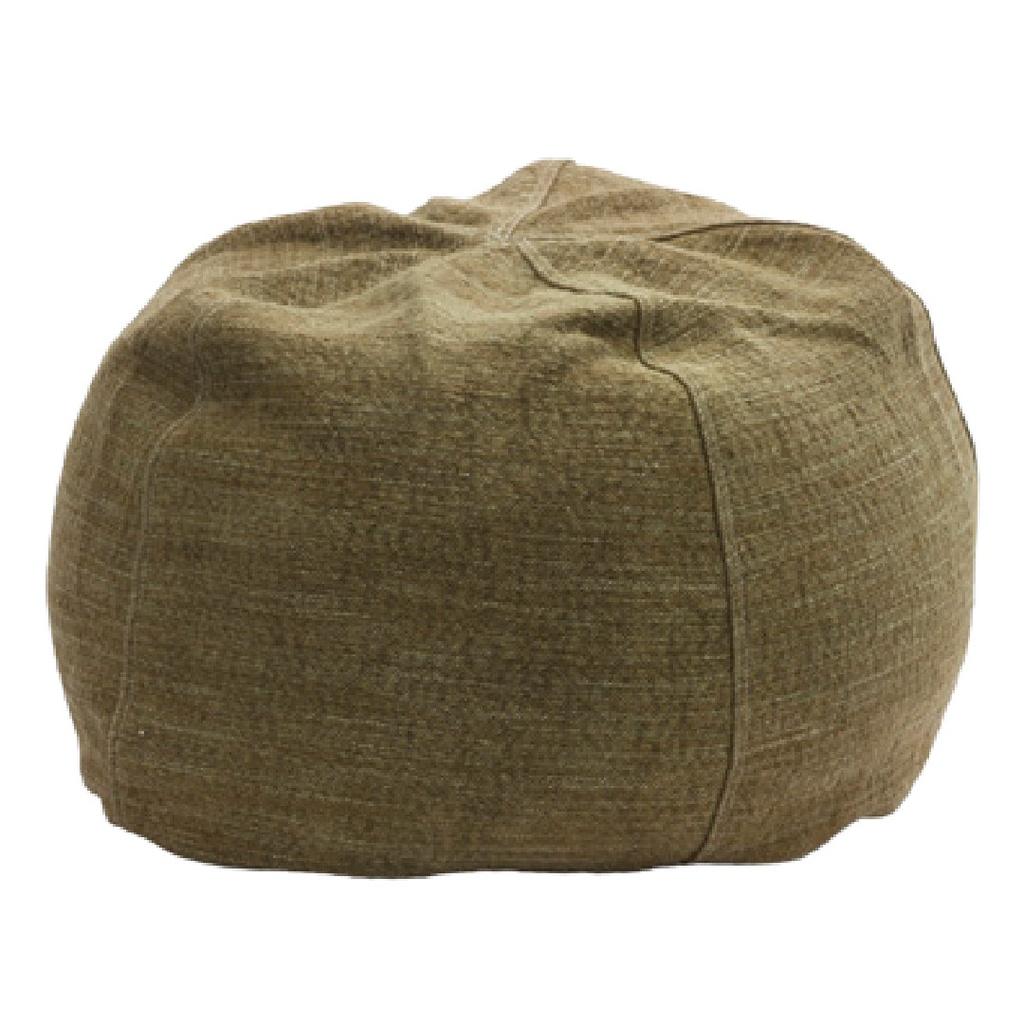 Pouf Bulle Toile Nomade - bronze (40 x 60 cm)
