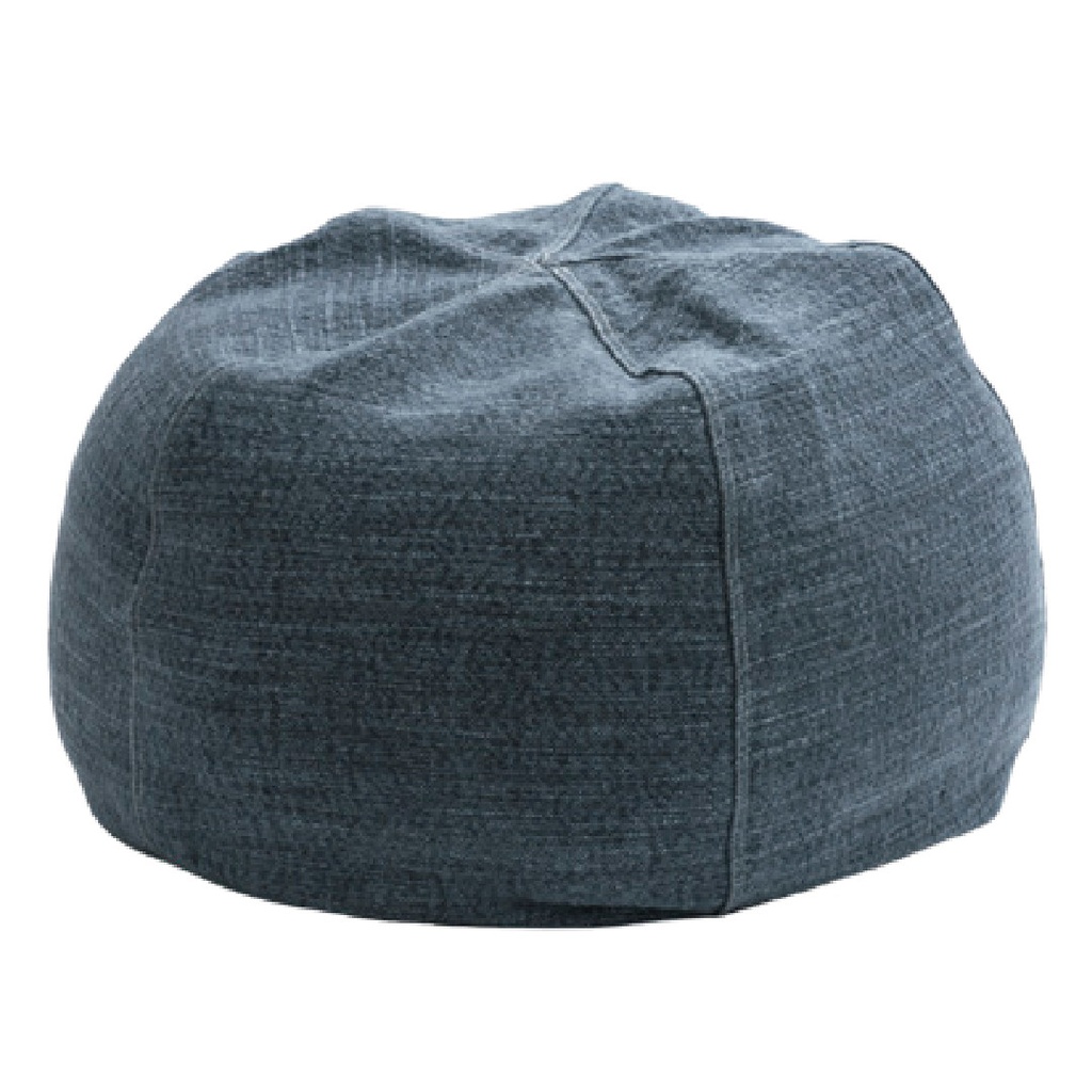 Pouf Bulle Toile Nomade - indigo (40 x 60 cm)
