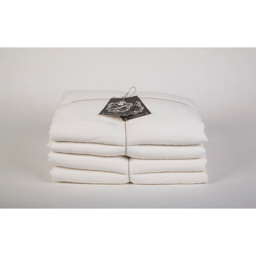 Housse de couette Basic Lin Lavé - écru