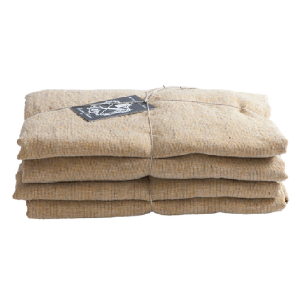 Drap Basic Lin Lavé Shaker - ocre (180 x 280 cm)
