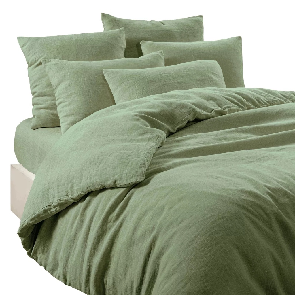 [LE010_DH2_002] Linge de lit Leria Amande (Drap housse 140 x 200)