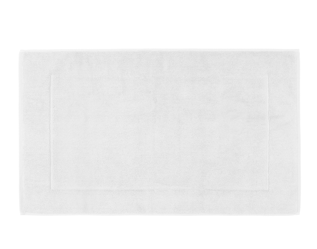 [127525_000] Tapis de bain Grand Hôtel Blanc — 50 × 85 cm