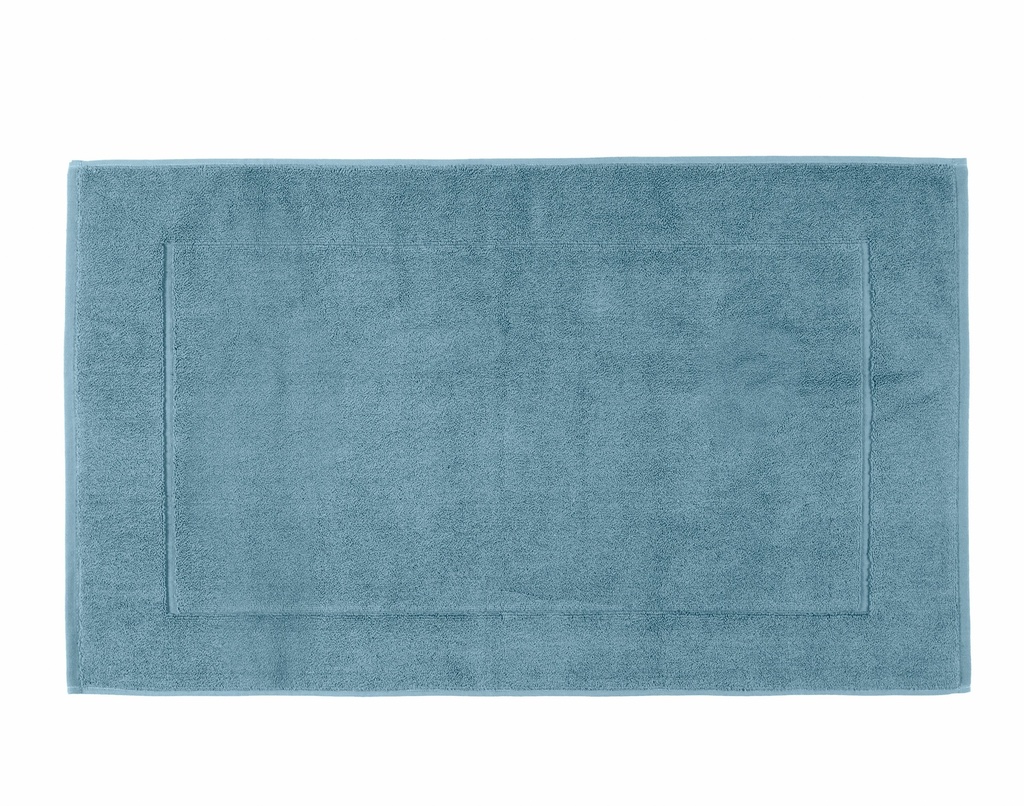 [127525_010] Tapis de bain Grand Hôtel Bleu Stone — 50 × 85 cm