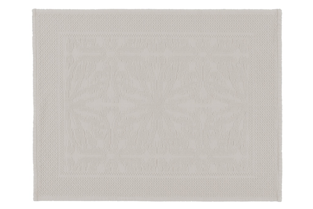 Tapis de bain Hammam Taupe — 60 × 80 cm