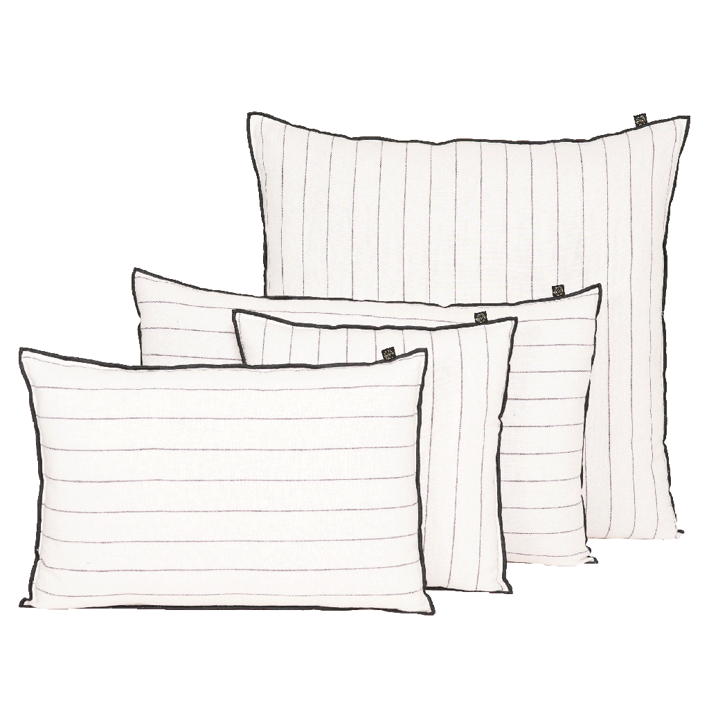 [100527_00_045H] Housse de coussin Calvi Ii Blanc (45 x 45)