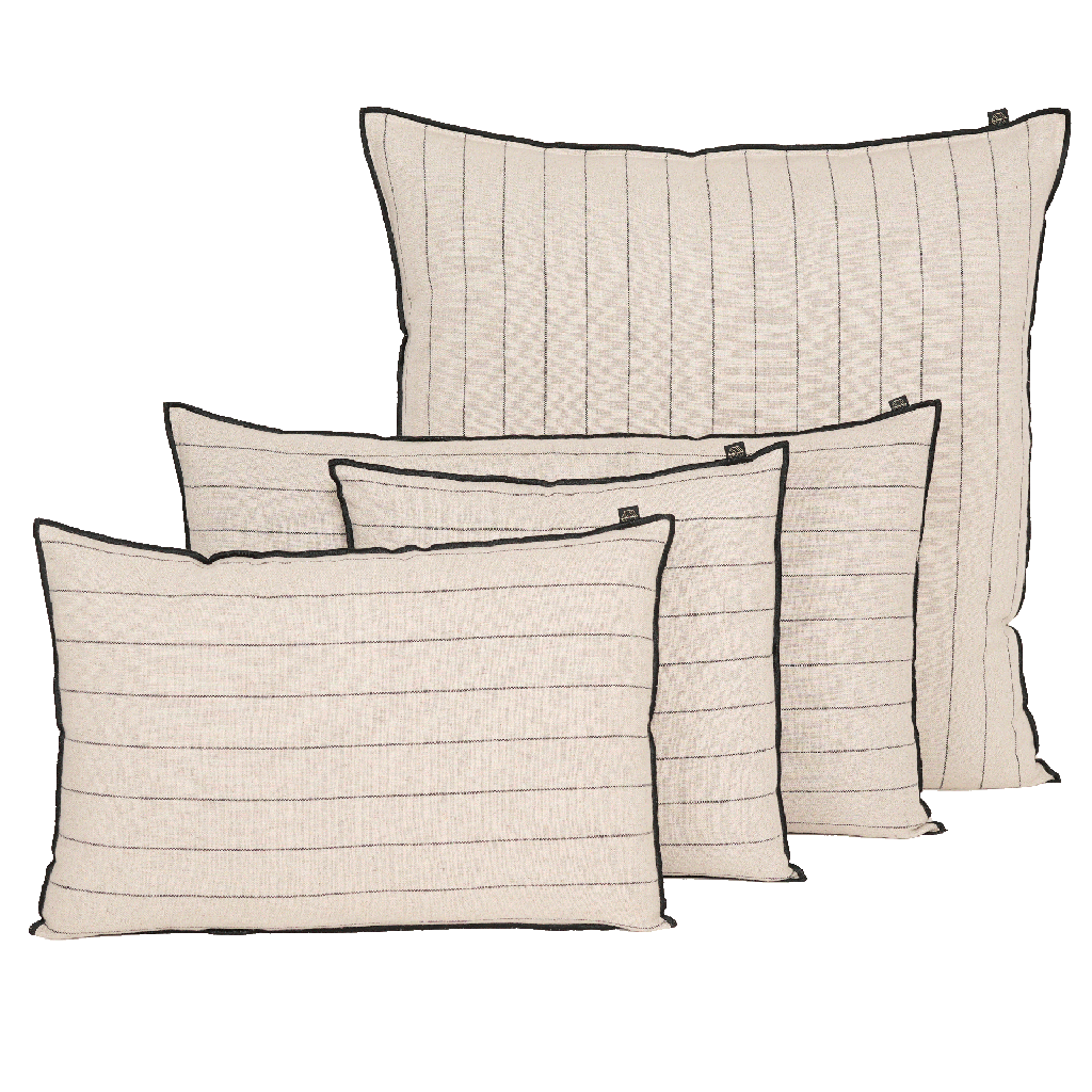[100527_01_070H] Housse de coussin Calvi Ii Naturel (50 x 80)