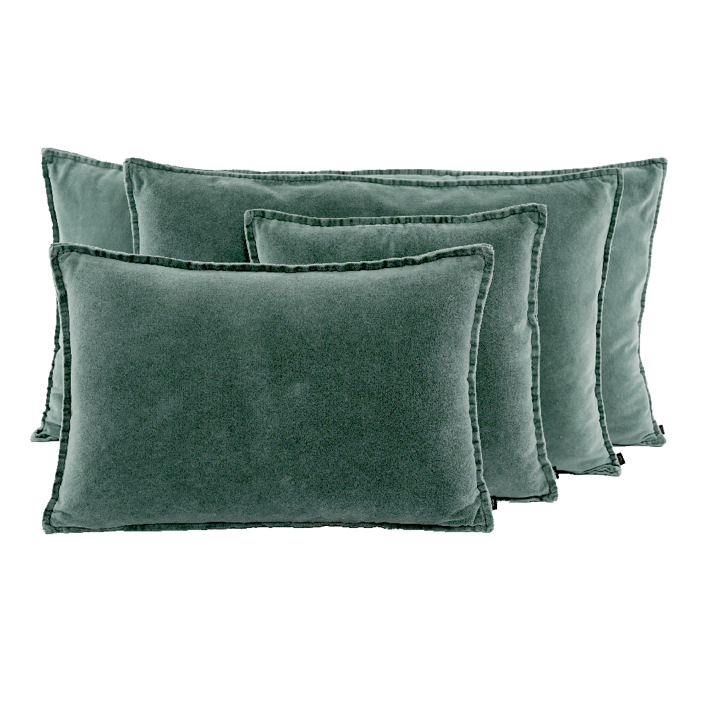 [100535_02_060H] Housse de coussin Manhattan Celadon (40 x 60)