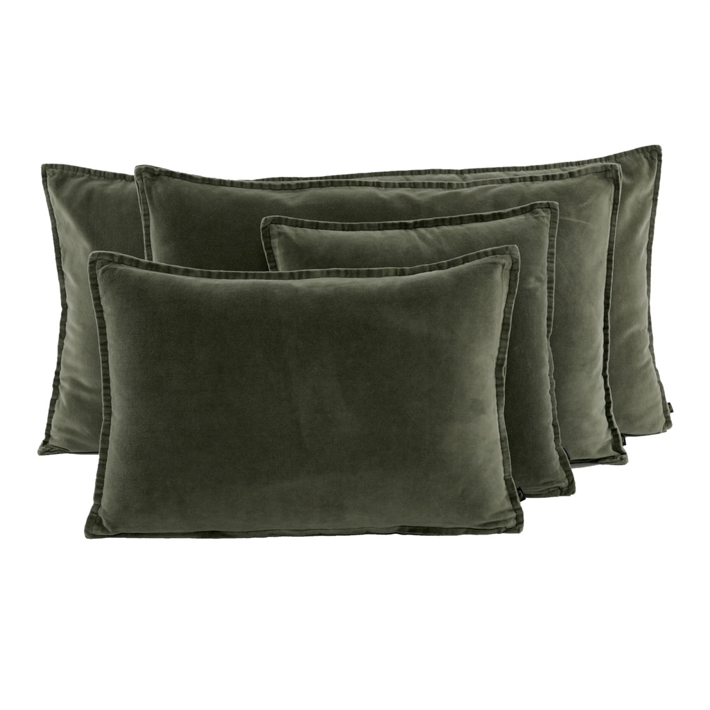 [100535_05_080H] Housse de coussin Manhattan Kaki (50 x 80)