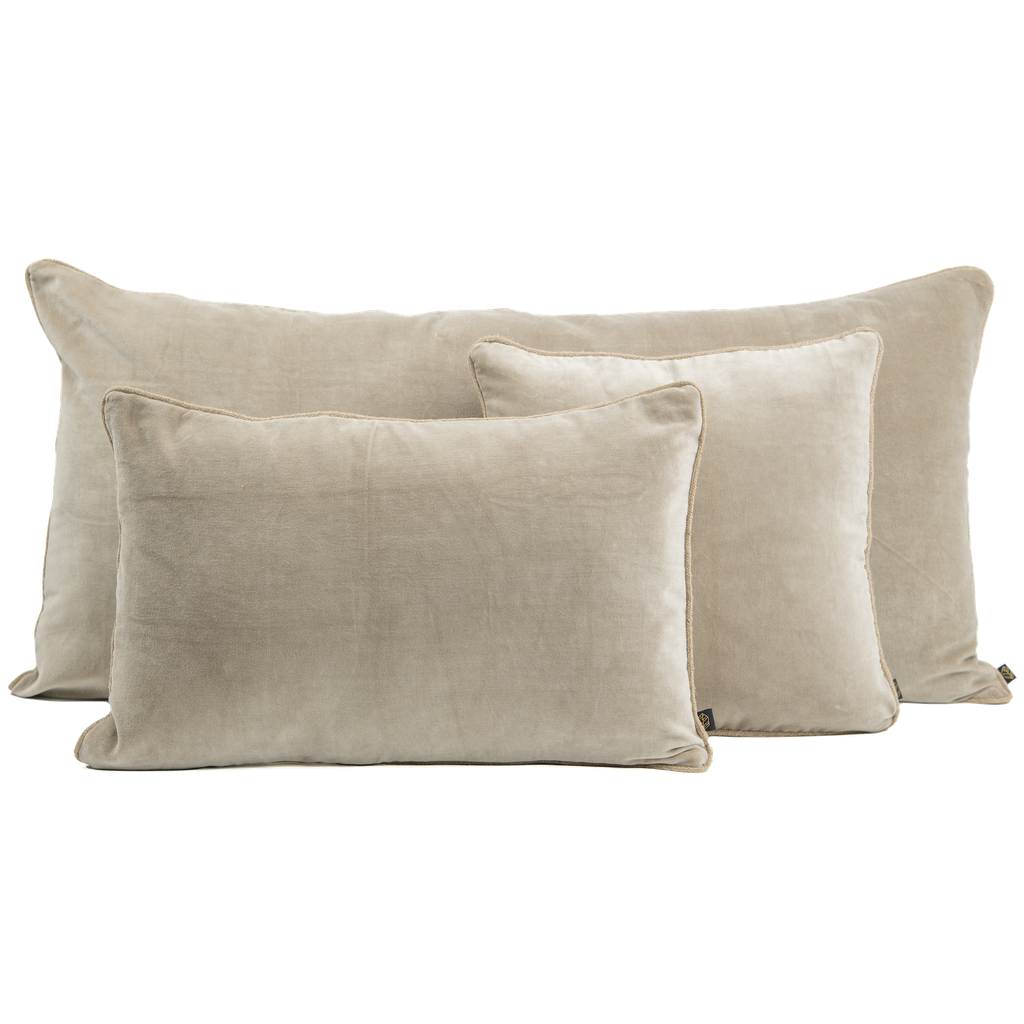[100487_03_060H] Housse de coussin New Delhi Craie (40 x 60)