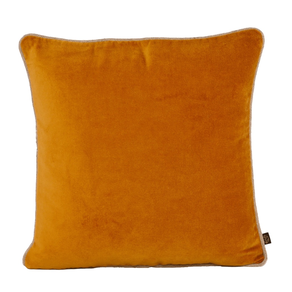 [100487_31_055H] Housse de coussin New Delhi Daim