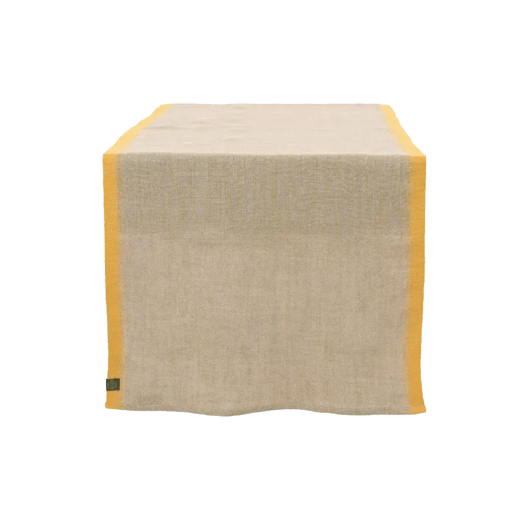 Chemin de table Havana Ocre — 48 x 160 cm