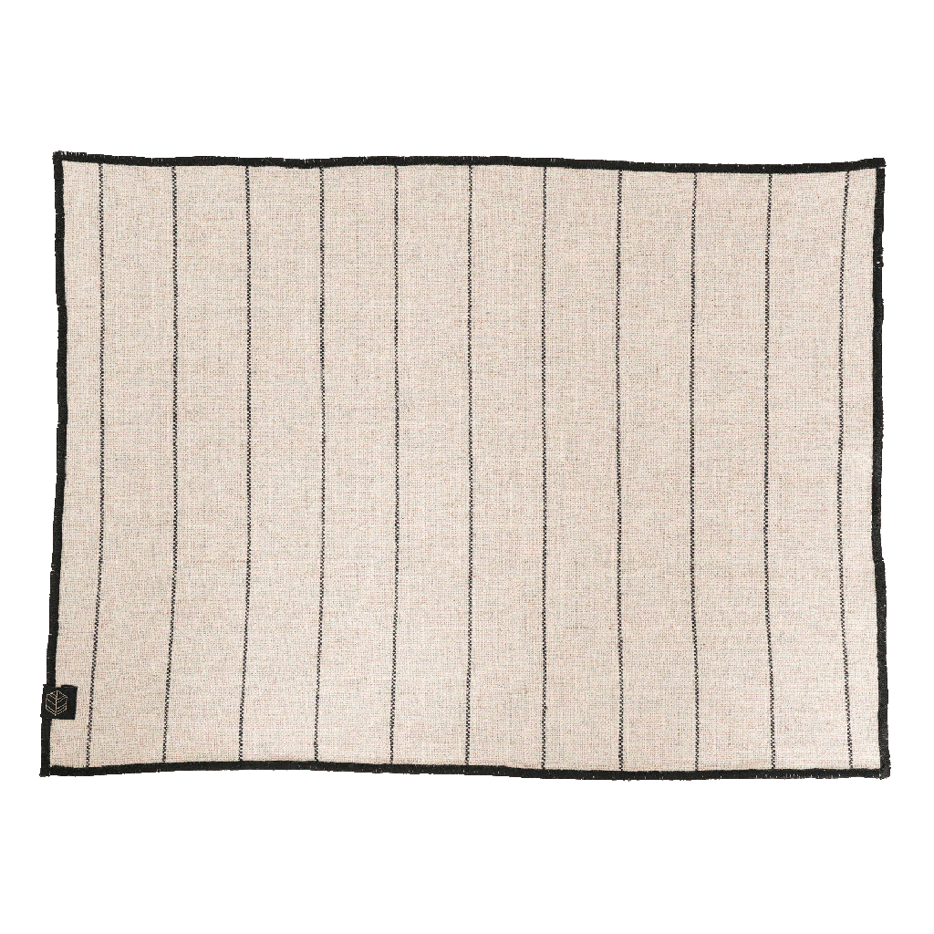 [100125_01_033] Serviette / set de table Calvi Ii Naturel — 35 x 48 cm