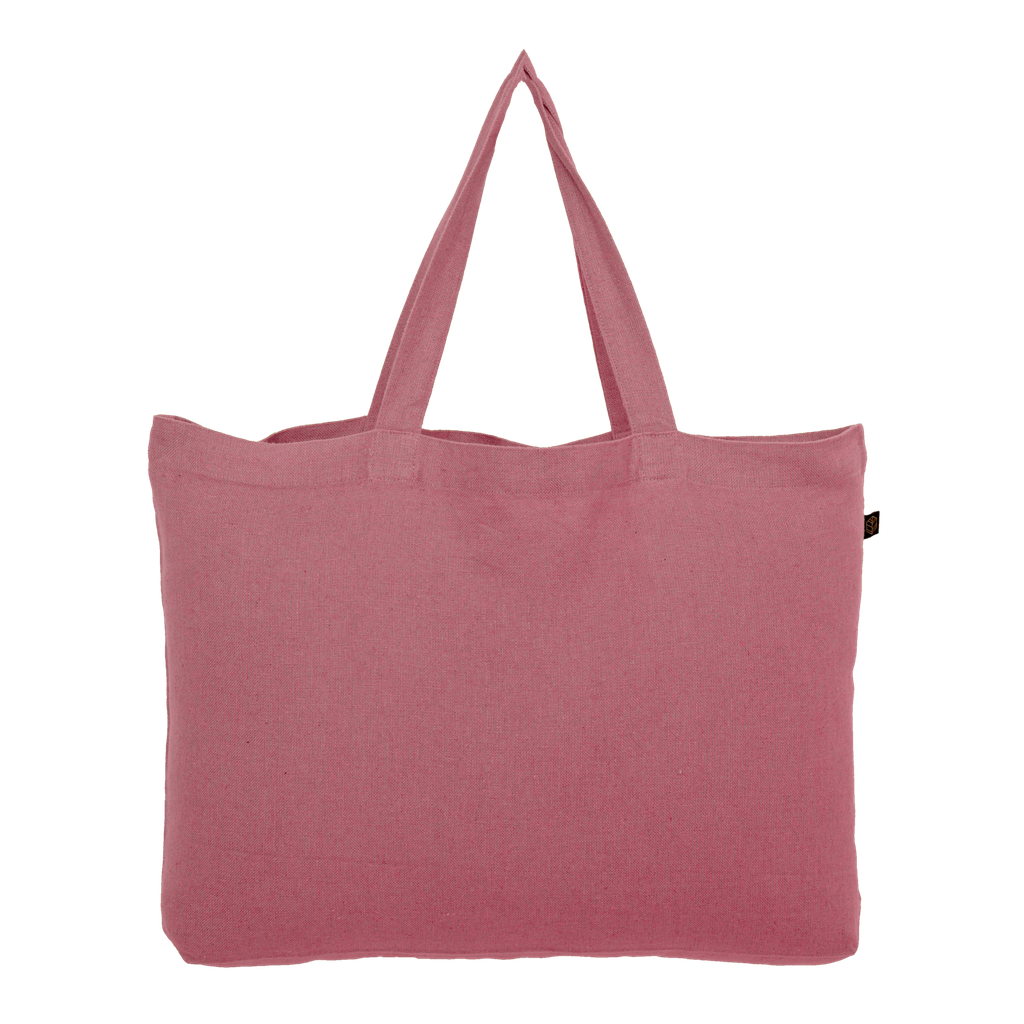 Cabas Lucciana Bois de Rose — 60 x 35 cm