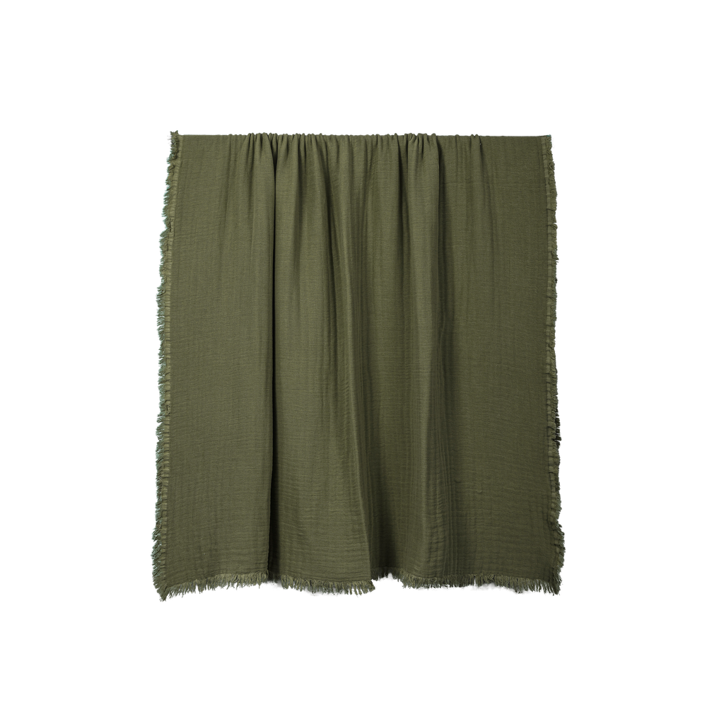 [12329_17_130] Plaid Vanly Kaki — 130 x 180 cm
