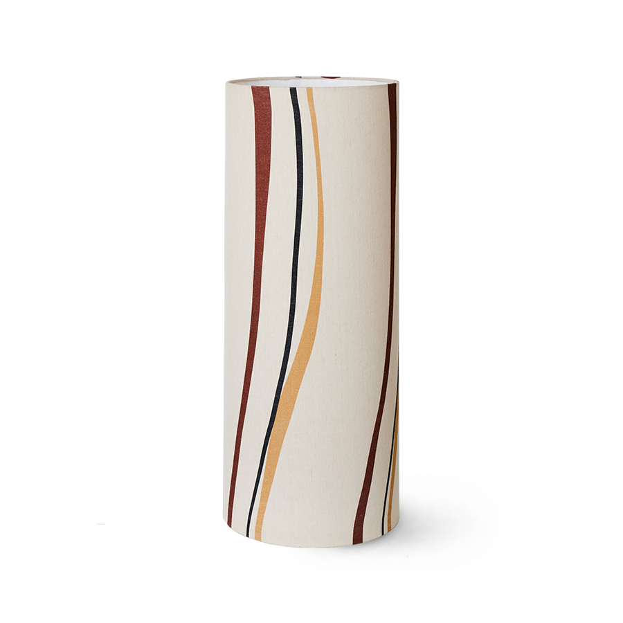 Abat-jour cylindre Swirl (33 cm)