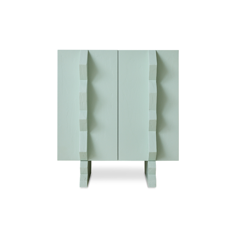 Cabinet Forma, bleu glacier