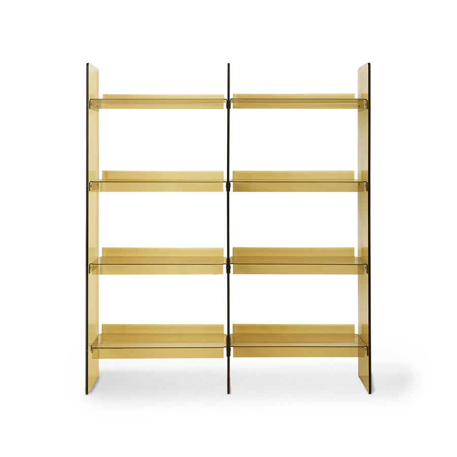 Cabinet acrylique 160 cm, vert olive