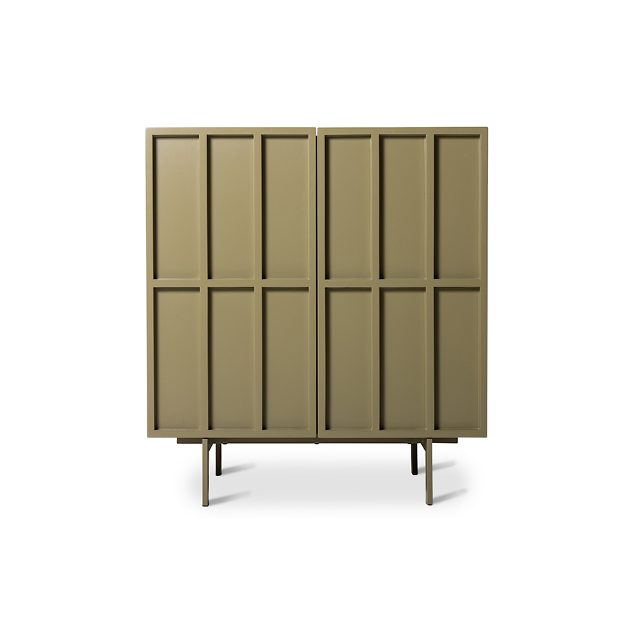 Cabinet, vert olive