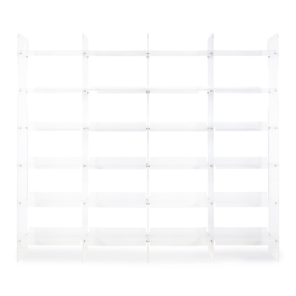 Cabinet acrylique 240 cm, transparent