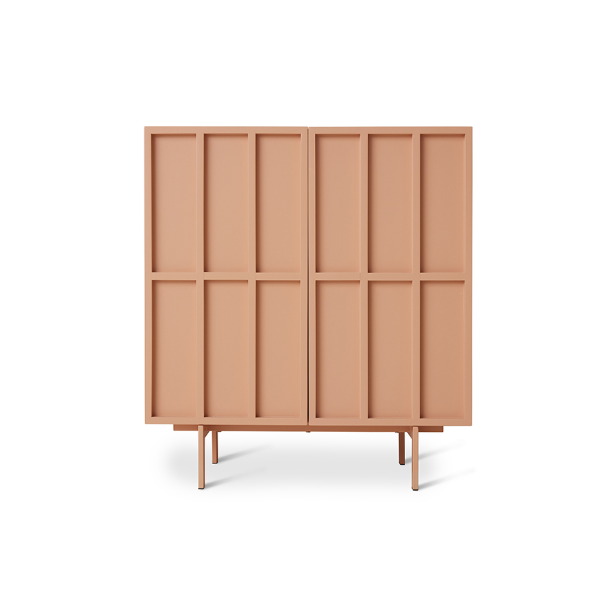 Cabinet, rose poudré