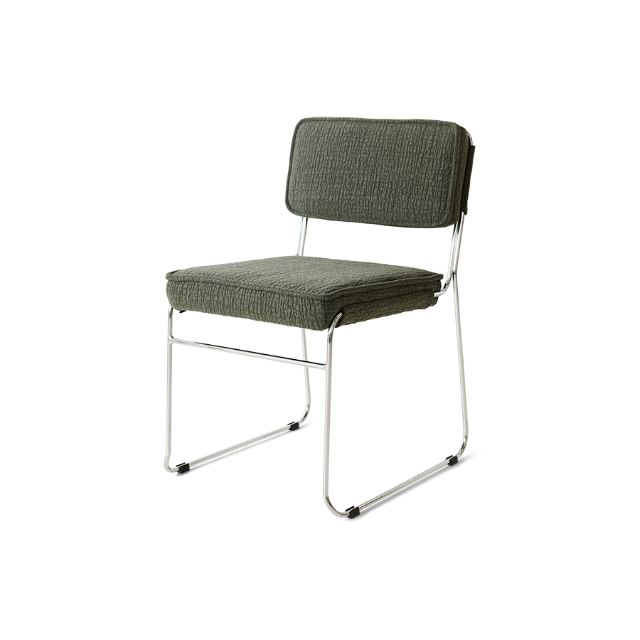 Chaise Endless : Edge, olive sauvage