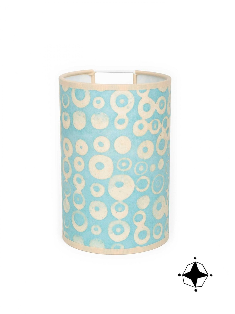 Applique josephine B. nue 18CM — Aqua