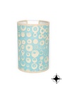 Applique josephine B. nue 18CM — Aqua