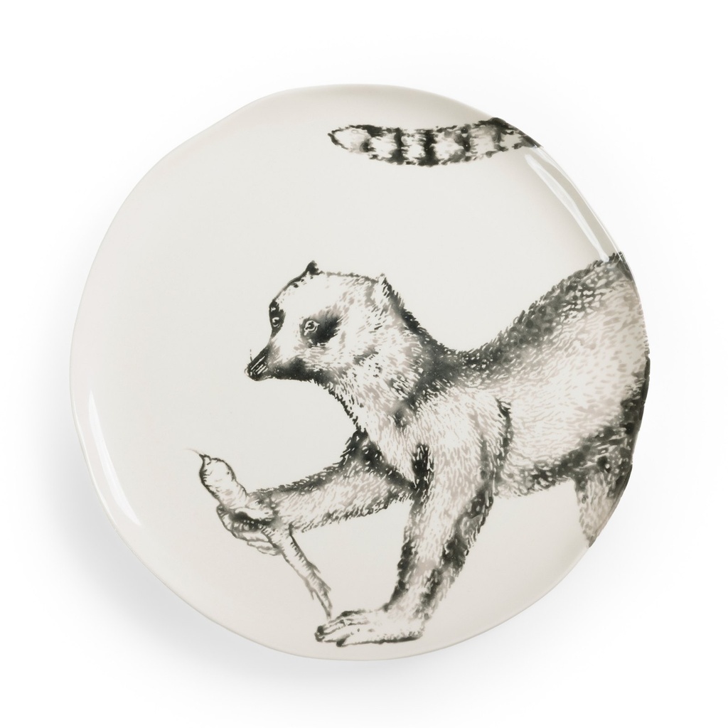 Assiette estampe 29 CM — Maki