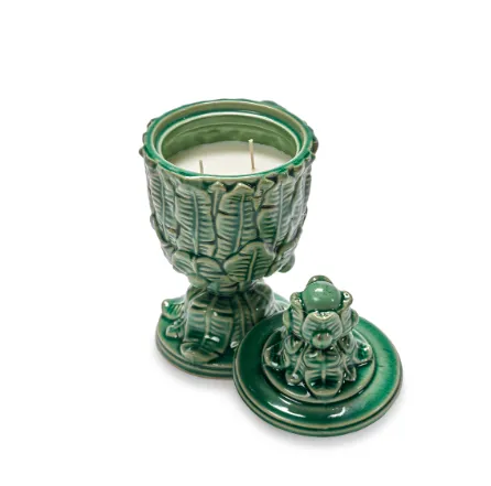 Bougie parfumée S Green palm H23.5