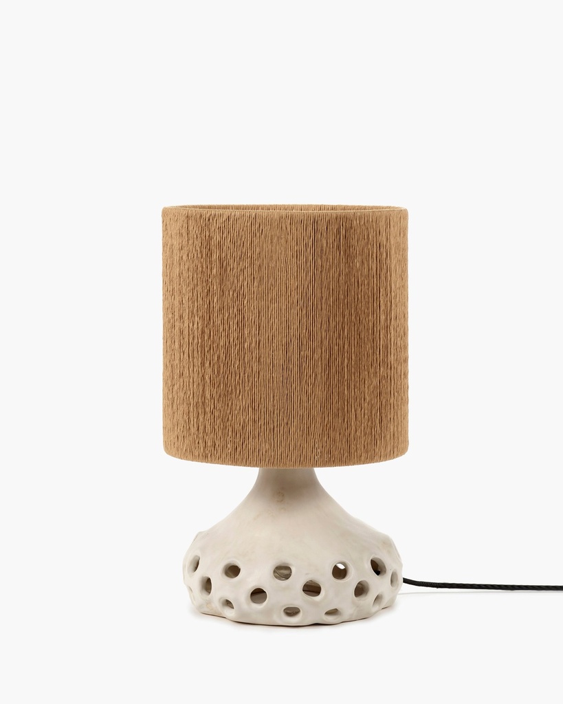 Lampe à poser Oya 01 – brun