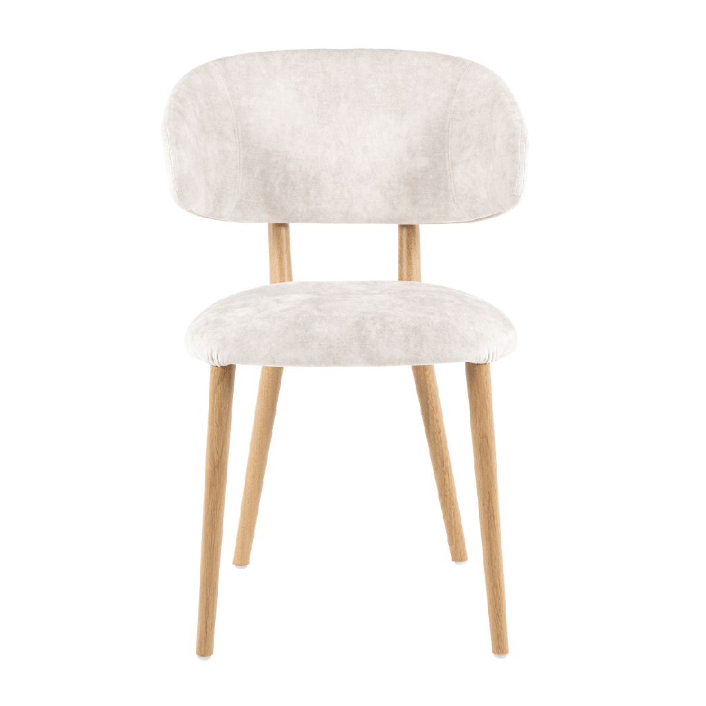 Chaise Toro – piètement bois, avec accoudoirs