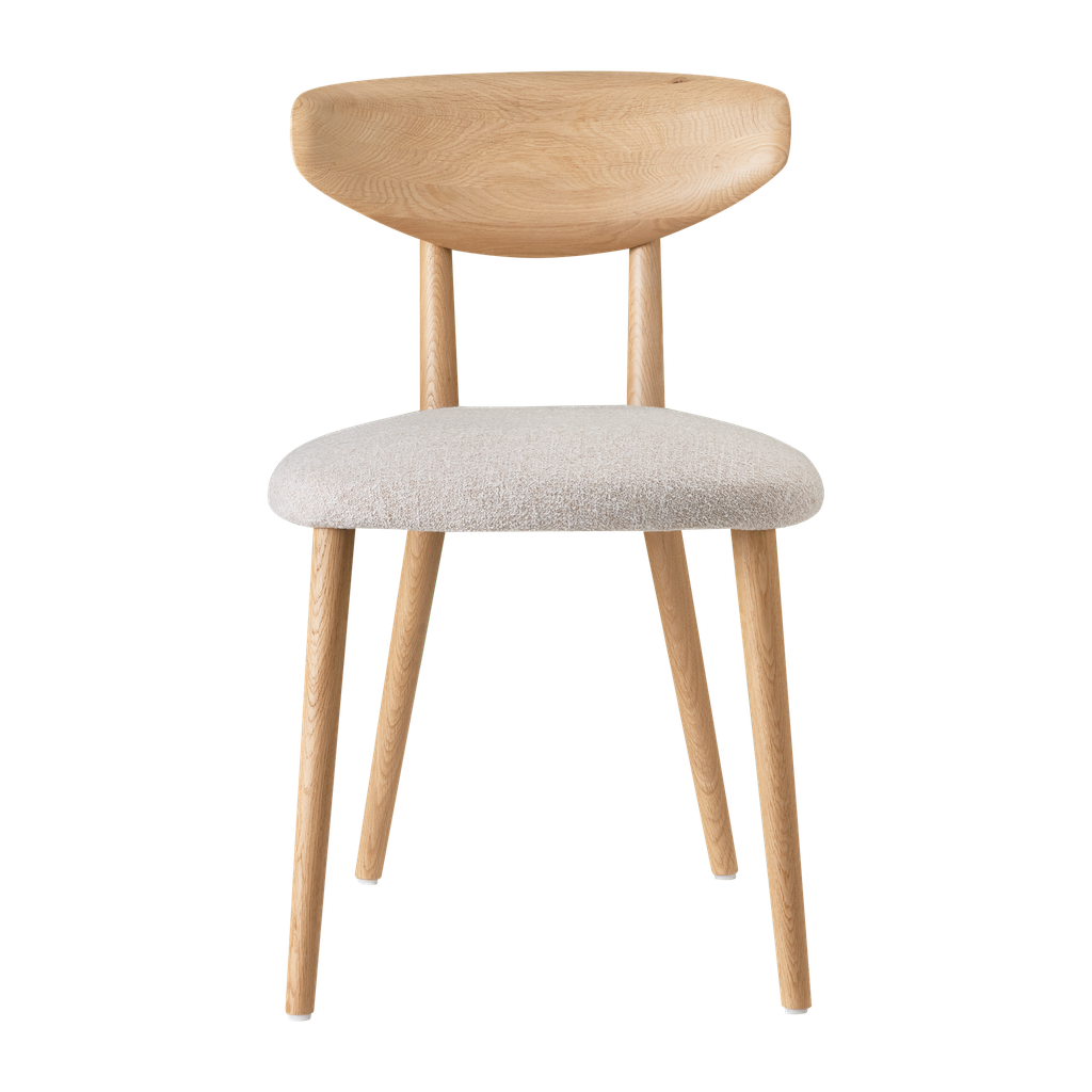 Chaise Toro Wood – dossier bois massif