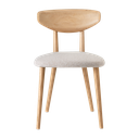 Chaise Toro Wood – dossier bois massif