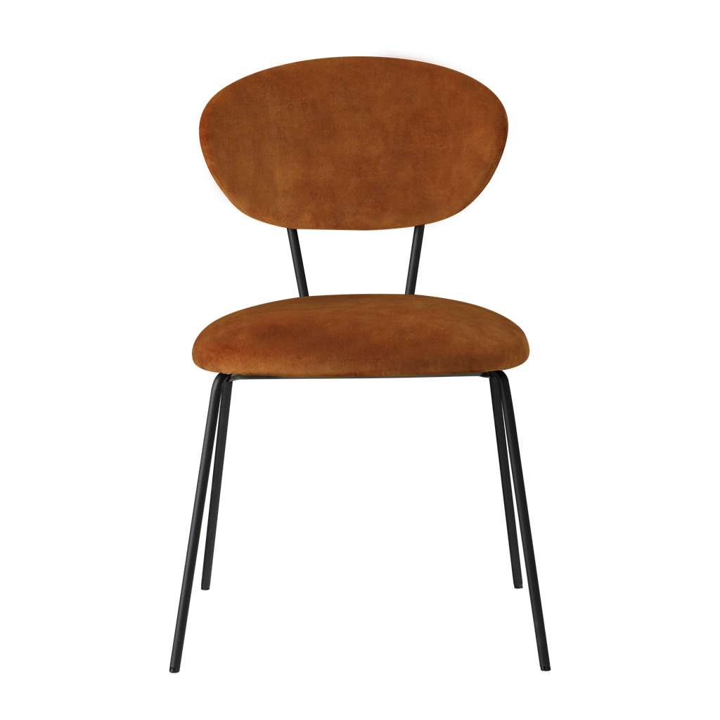 Chaise Toro empilable – piètement métal