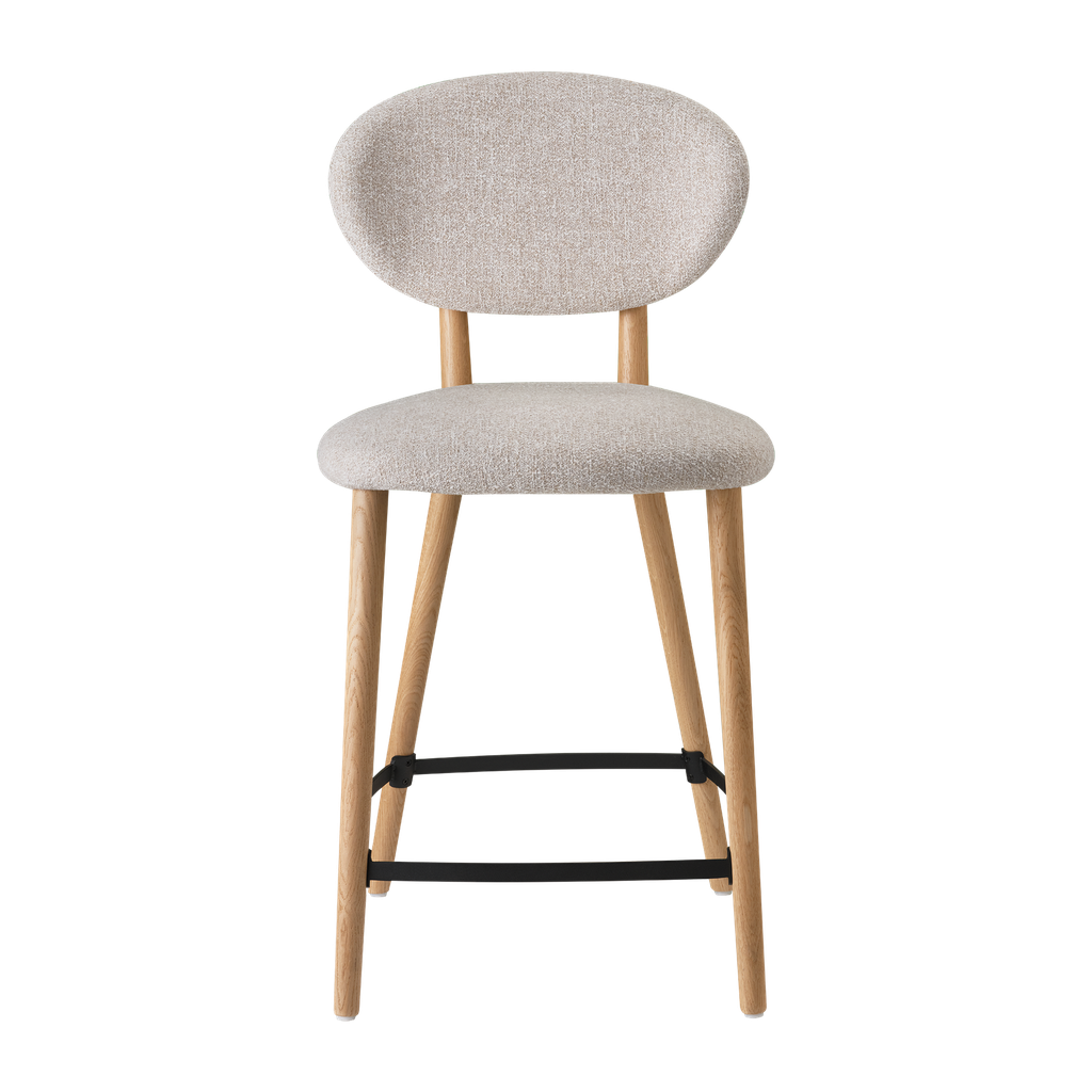Chaise haute et tabouret de bar Toro – piètement bois